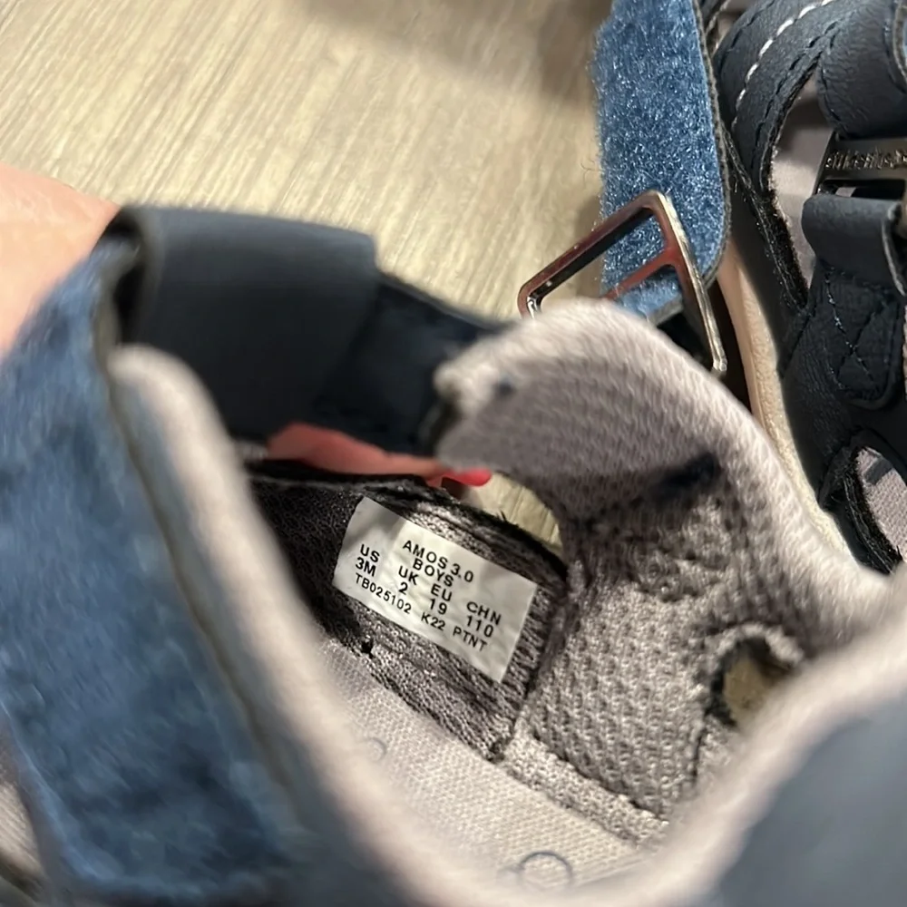 Stride Rite Kids Navy Sandals